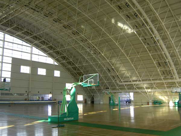 红河篮球馆网架